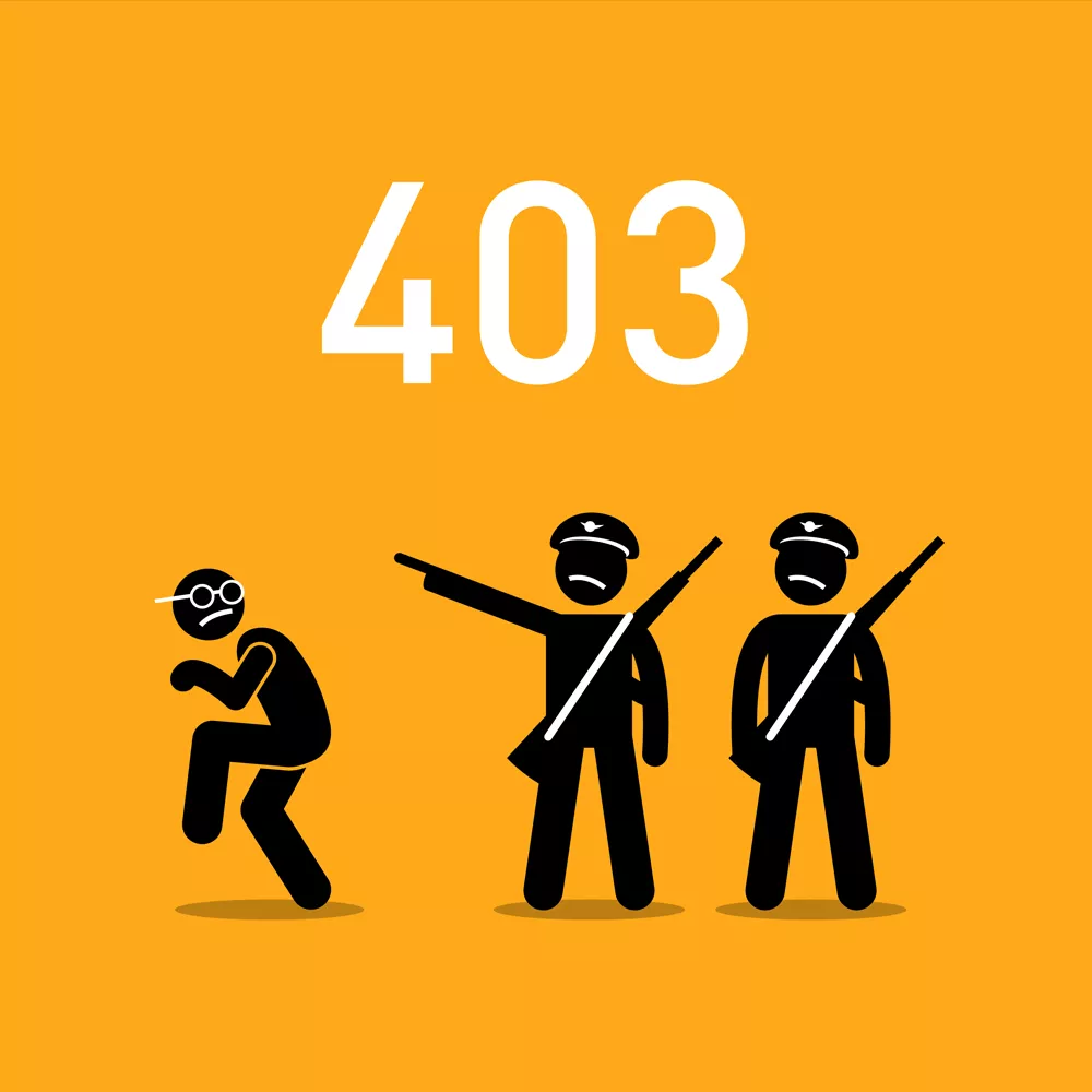 Что такое ошибка 403 и как её исправить