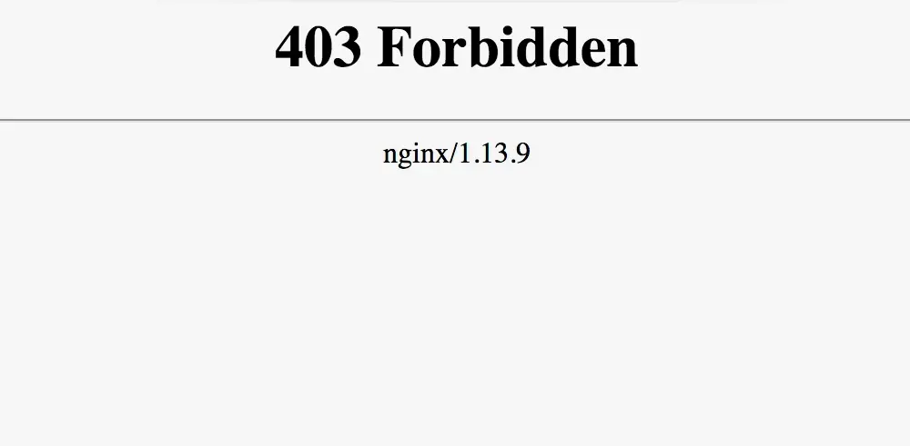 403 error 02
