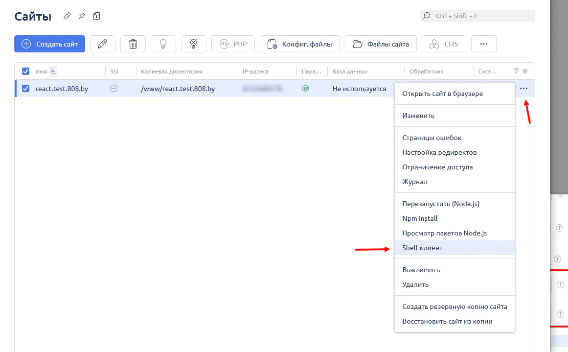 react virtual hosting 04